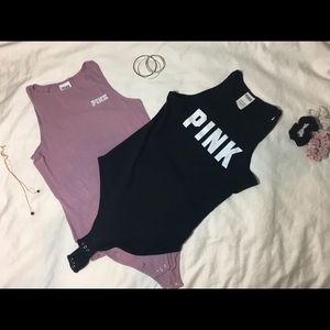PINK bodysuit (black only)